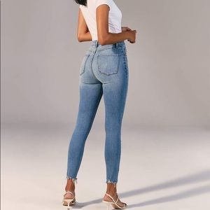 Ultra High Rise Super Skinny Ankle Jeans